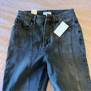 Women’s Good American Jeans size 4; SEAMED GOOD CLASSIC